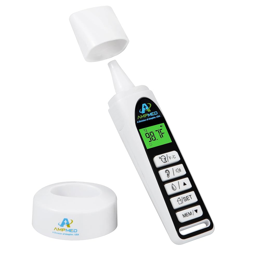 Amplim Termômetro Infravermelho de Testa Grau Médico