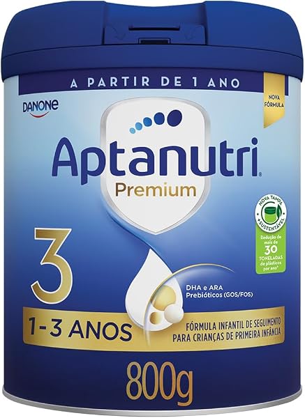 Aptanutri Premium 3 Danone Nutricia 1 a 3 Anos 800g