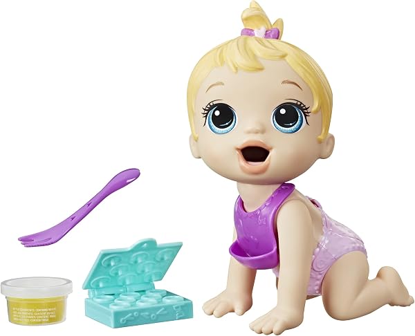 Baby Alive Hora da Papinha Loira — Come e Faz Caquinha, 20 cm