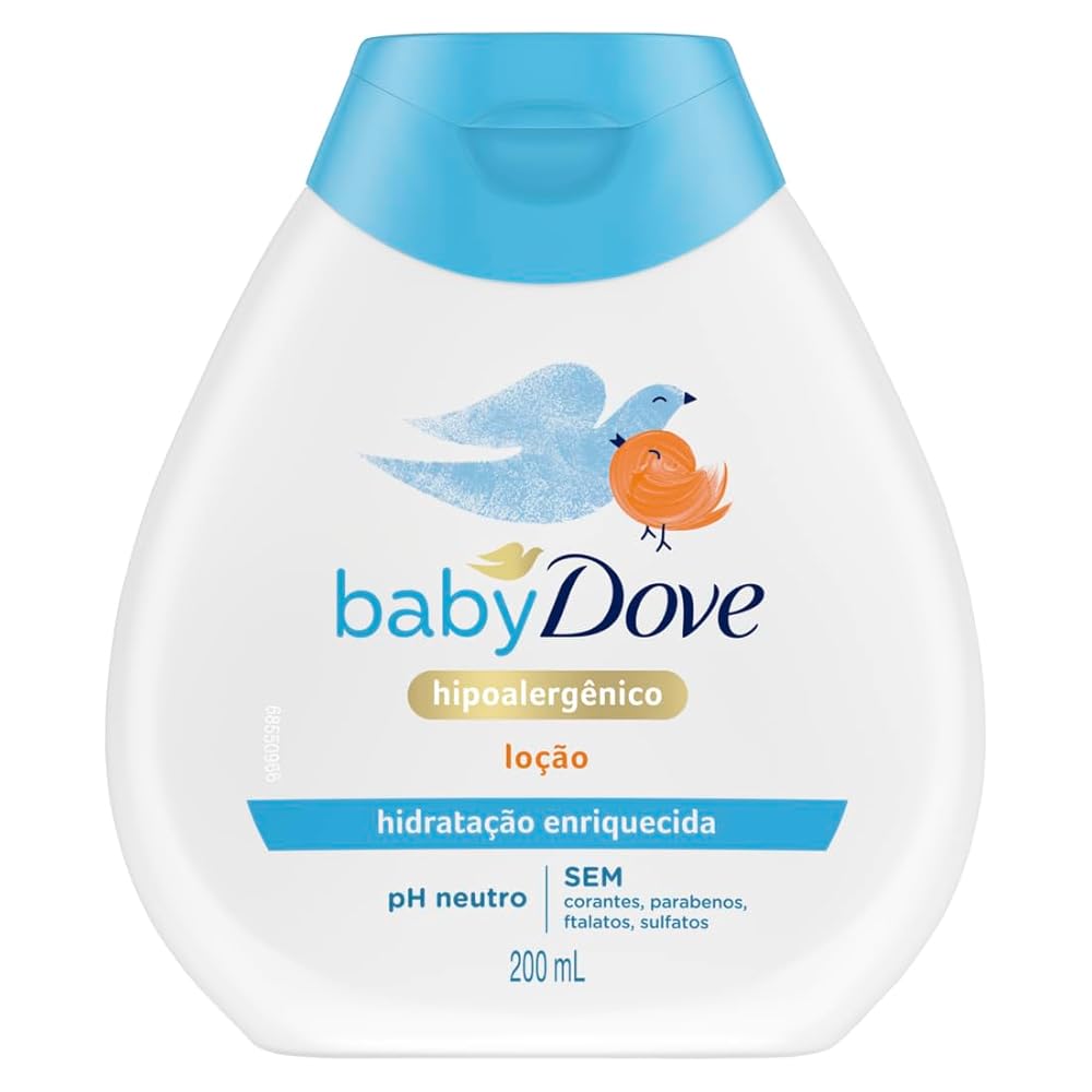 Baby Dove Loção Corporal Hidratação Enriquecida 200ml