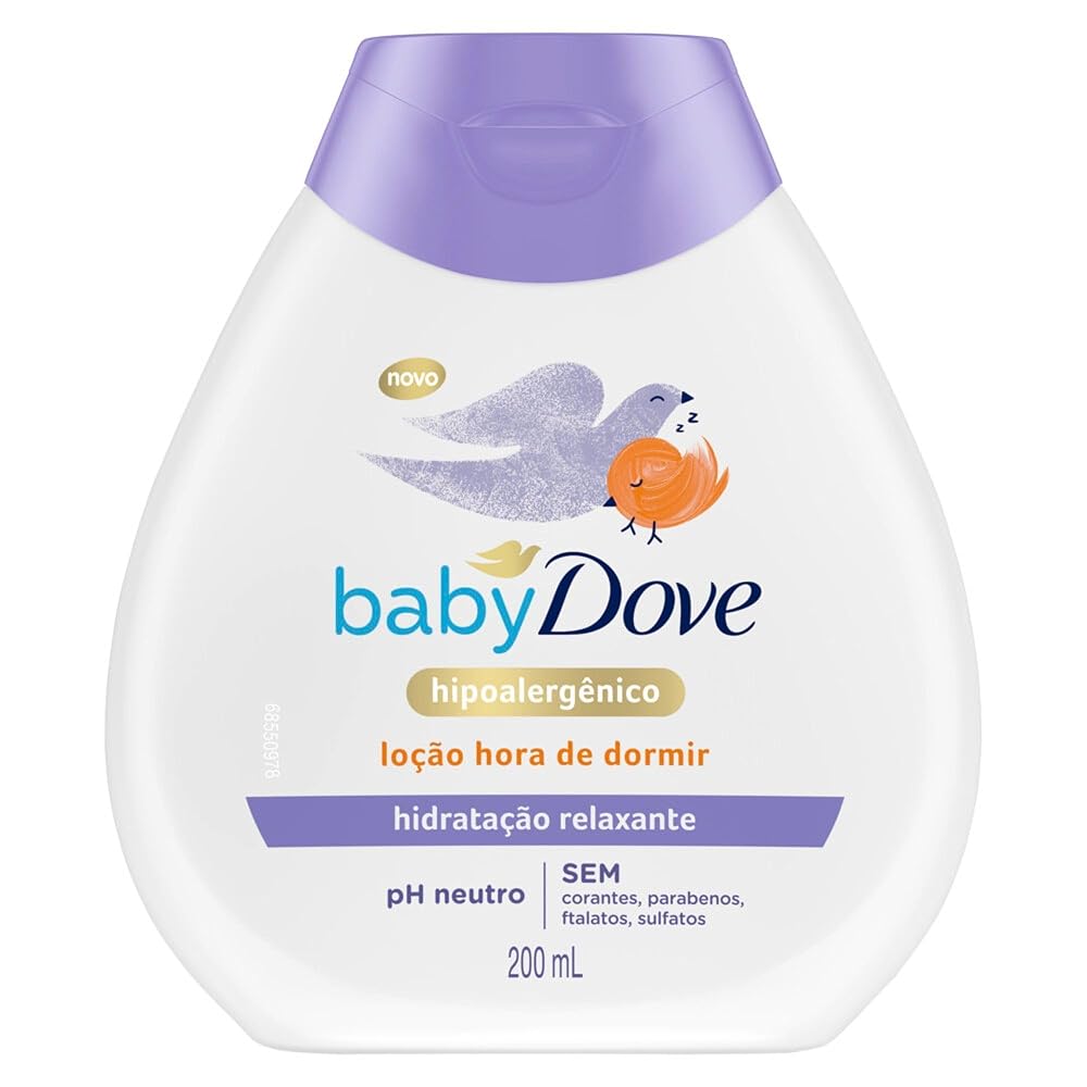 Baby Dove Loção Hidratação Relaxante Hora de Dormir 200ml