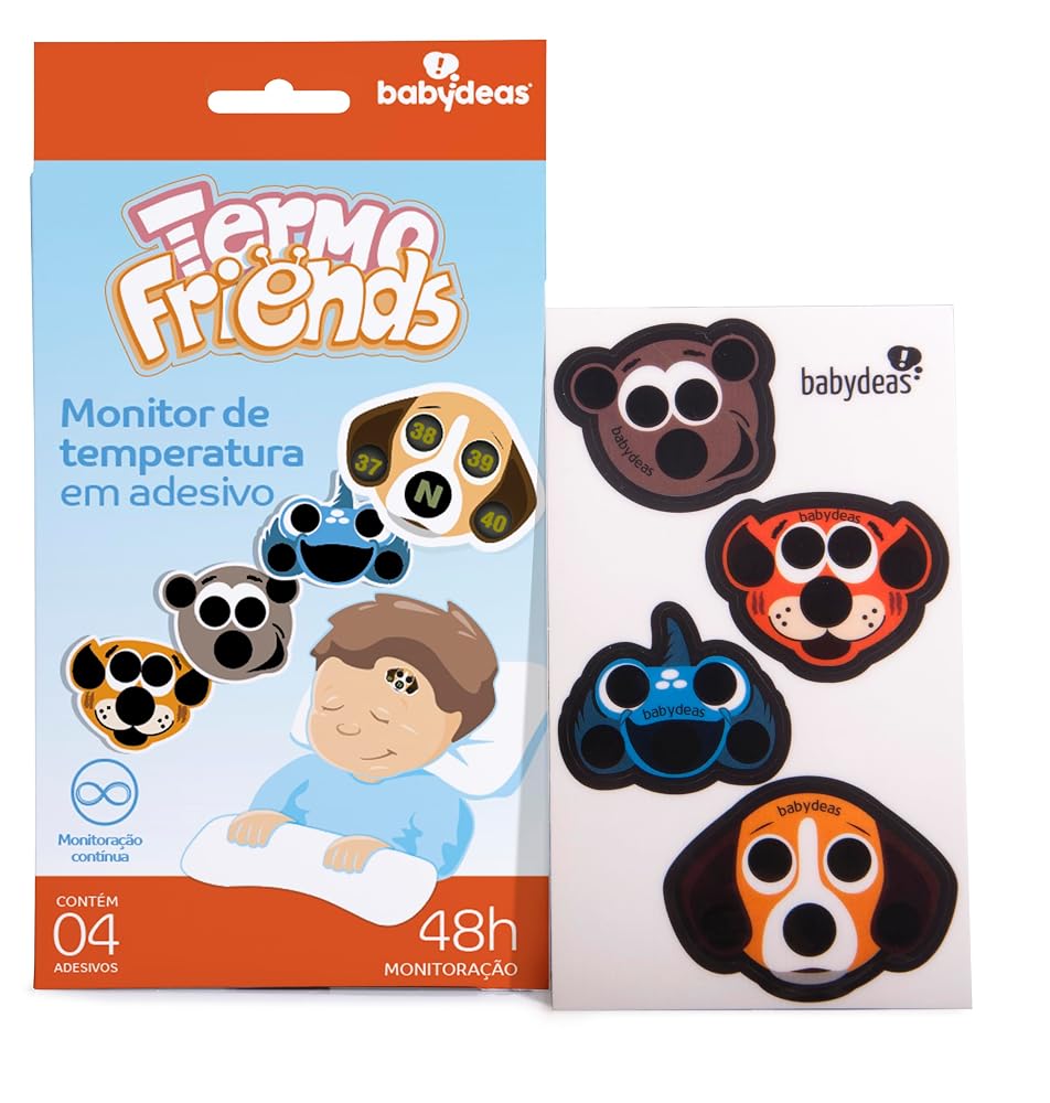 Babydeas Termofriends Adesivo Monitor de Febre