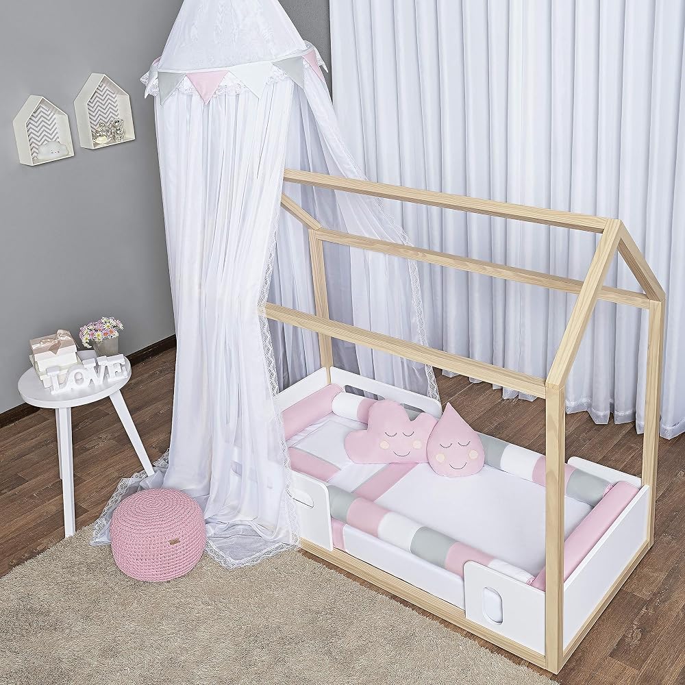 Batistela Baby Kit Berço Rolinho 7 Peças — Padrão Americano