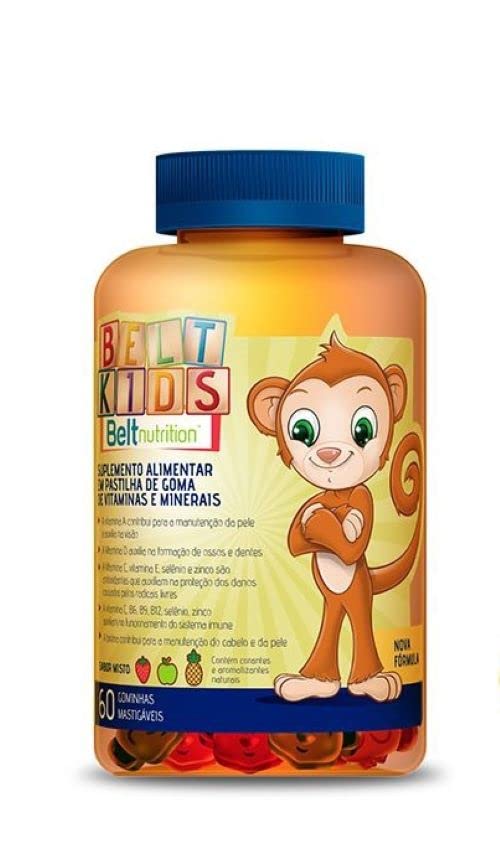 Belt Kids Zumba Polivitamínico e Polimineral 60 Gominhas — Belt Nutrition