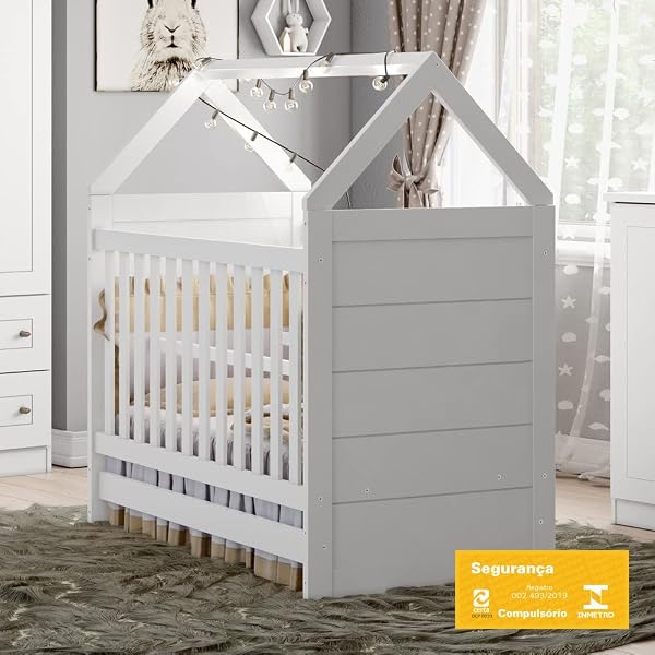 Berço Montessoriano 2 em 1 Americano Cabana Henn