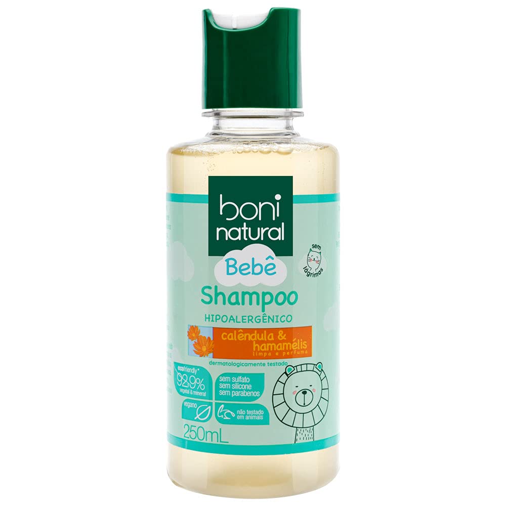 Boni Natural Bebê Shampoo Hipoalergênico 250ml