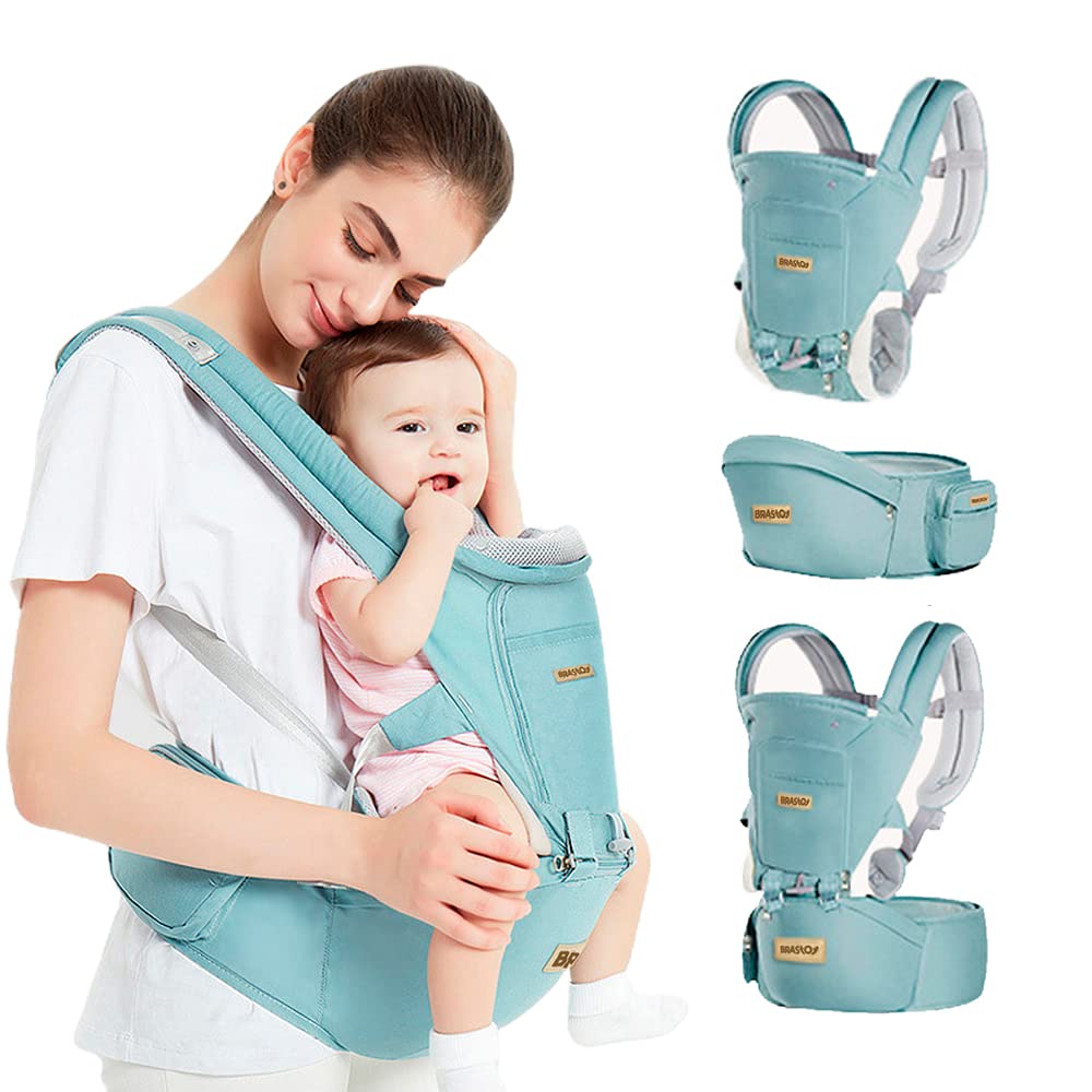 Brastoy Mochilas Canguru Portador Ergonômico Carregador De Bebê 3 Em 1