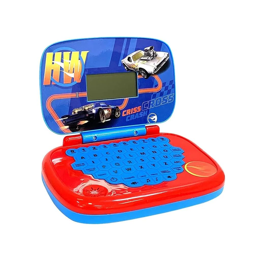 Candide Laptop Infantil Hot Wheels Bilíngue