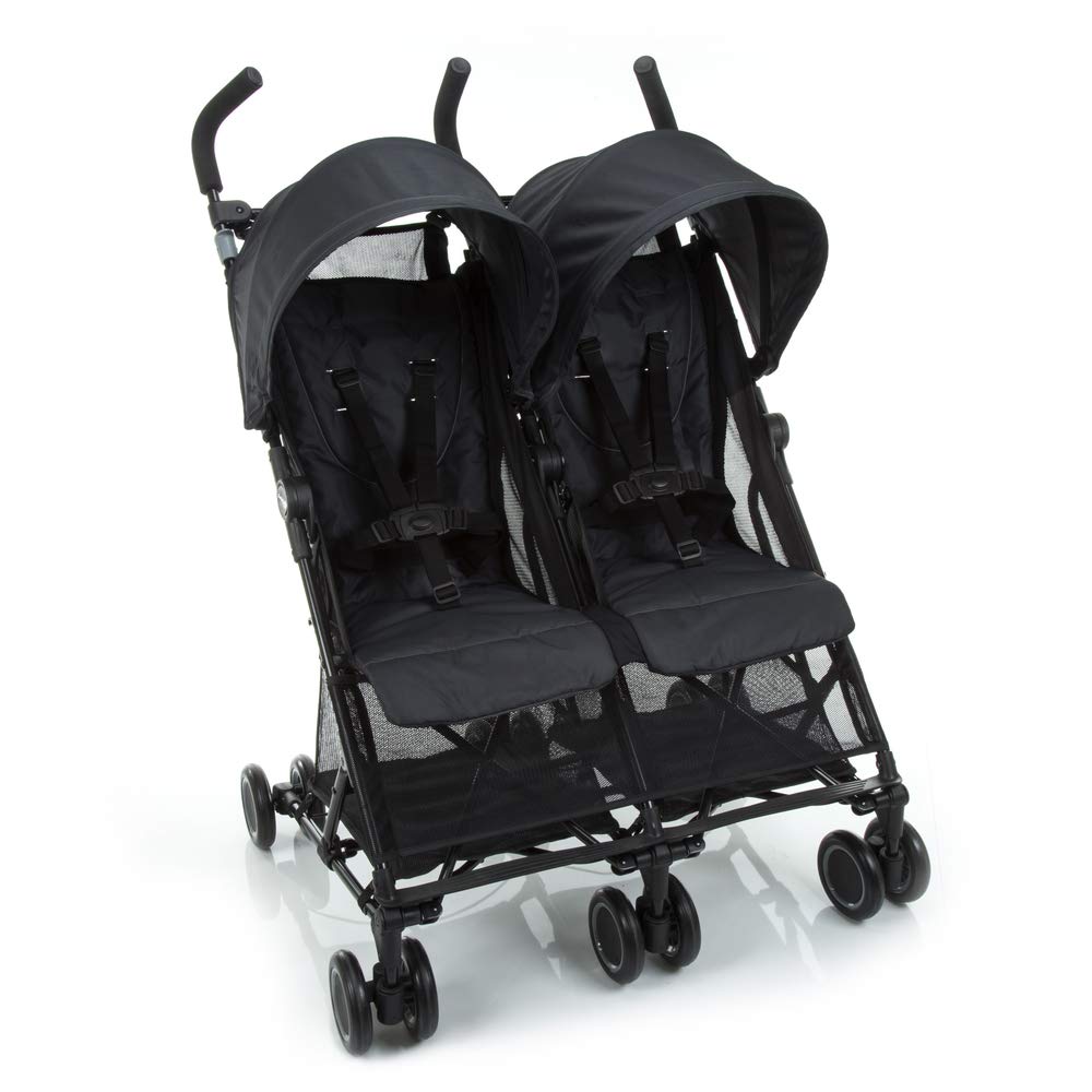 Carrinho de Bebê Gêmeos Nano Two Safety 1st Preto