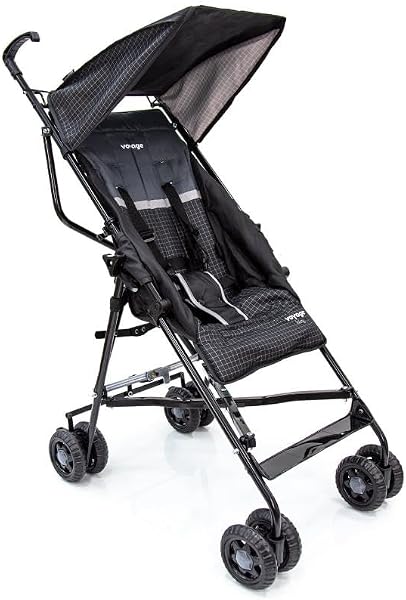 Carrinho de Bebê Umbrella Wing Preto — Voyage