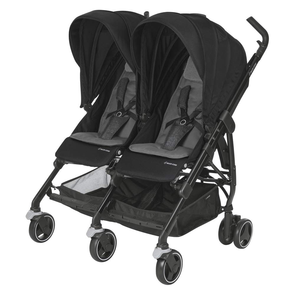 Carrinho de Gêmeos Dana For2 Maxi-Cosi Nomad Black