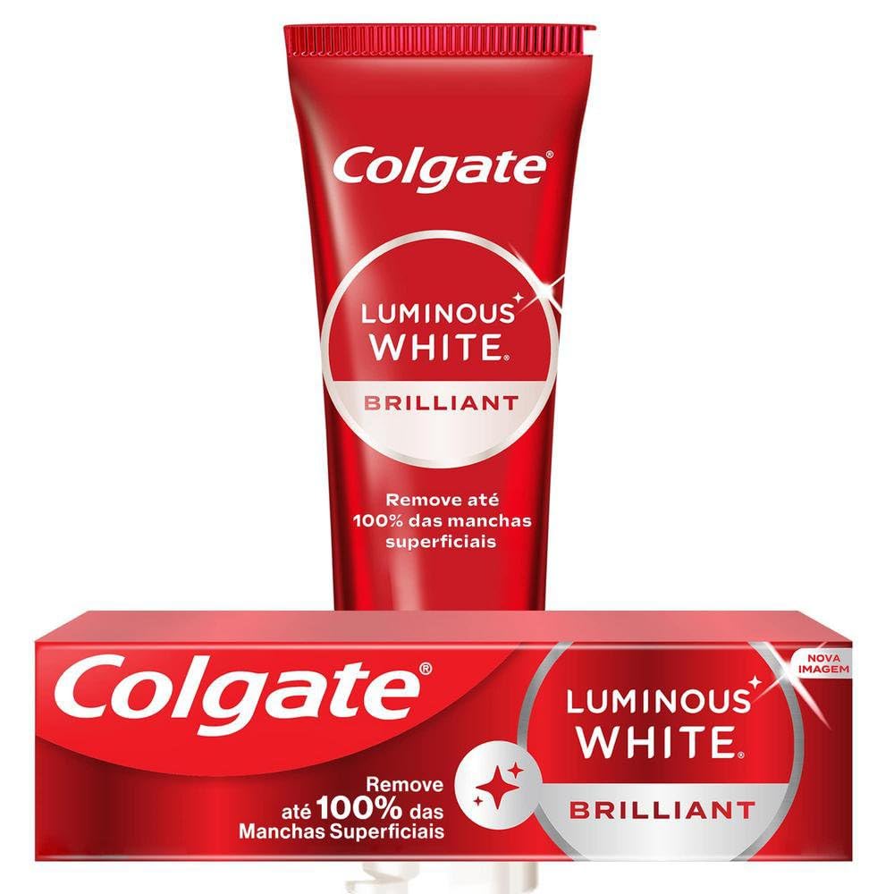 Creme Dental Colgate Luminous White Brilliant Mint 70g