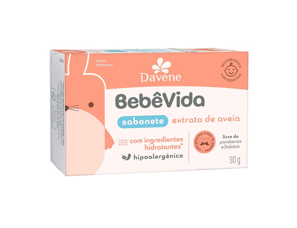 Davene Bebê Vida Sabonete Vegetal 390g