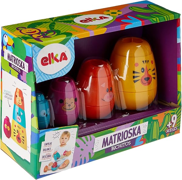 Elka Matrioska Bichitos Colorida