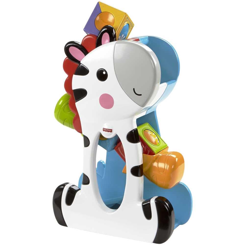 Fisher-Price Brinquedo para Bebês Zebra Blocos Surpresa