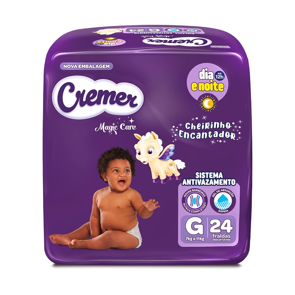 Fralda Cremer Jumbo Disney G – 24 Unidades