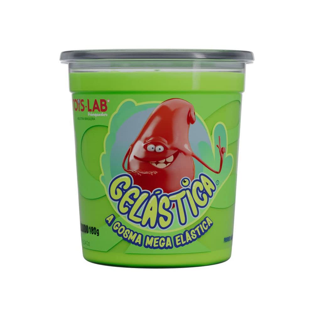 Geleinha Slime Gelástica Colors 180 g no Pote