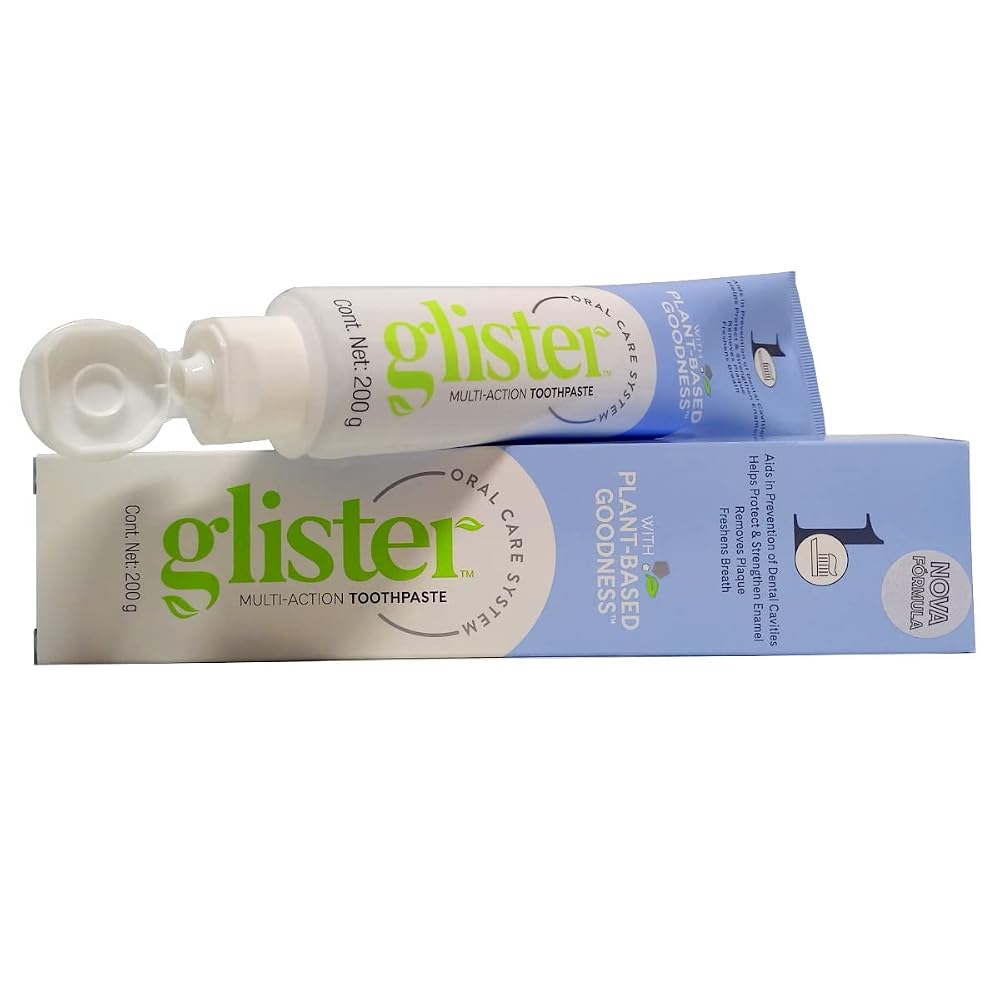 Glister Creme Dental Branqueador Amway 200g