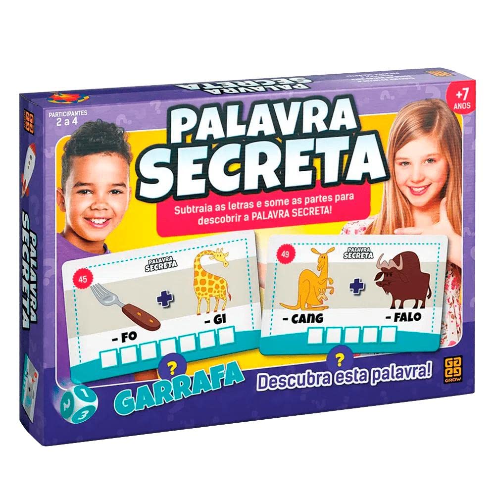 Grow Palavra Secreta — Jogo Educativo