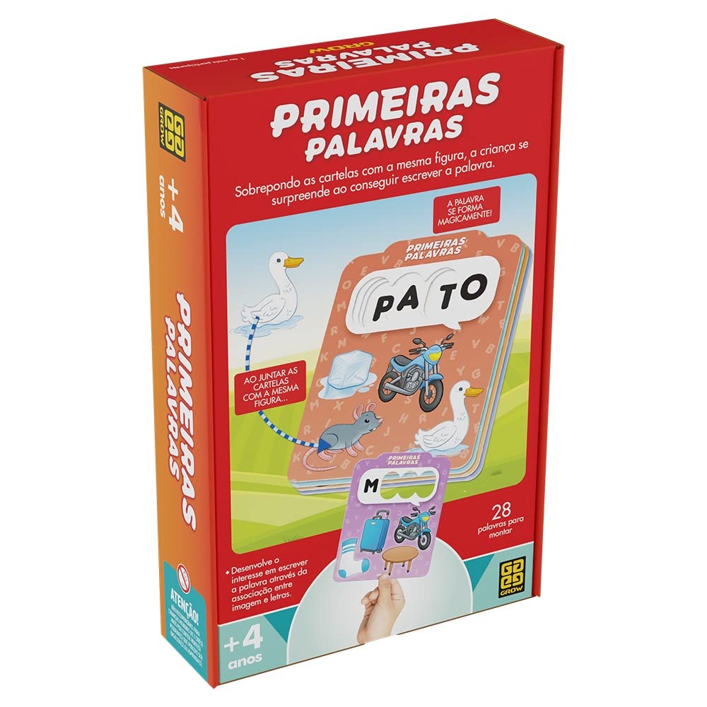 Grow Primeiras Palavras — Jogo Educativo