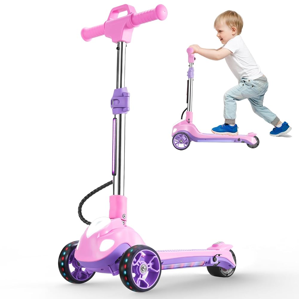 HONEYWHALE RM2 Pro Patinete Elétrico Infantil 70W Triciclo Elétrico Dobrável LED Bluetooth 3 Anos