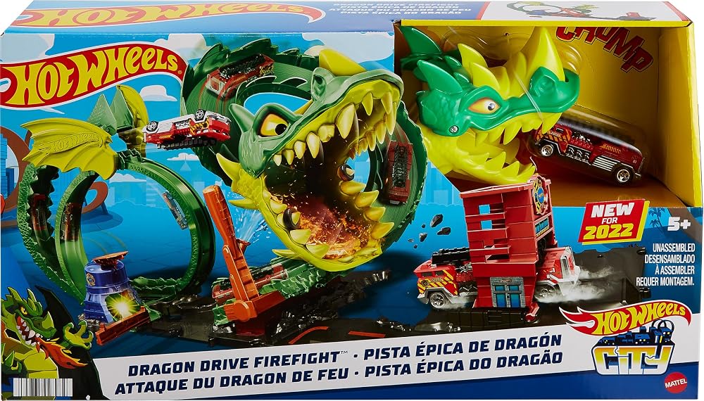 Hot Wheels Pista Épica do Dragão Multicolorido Mattel HDP03