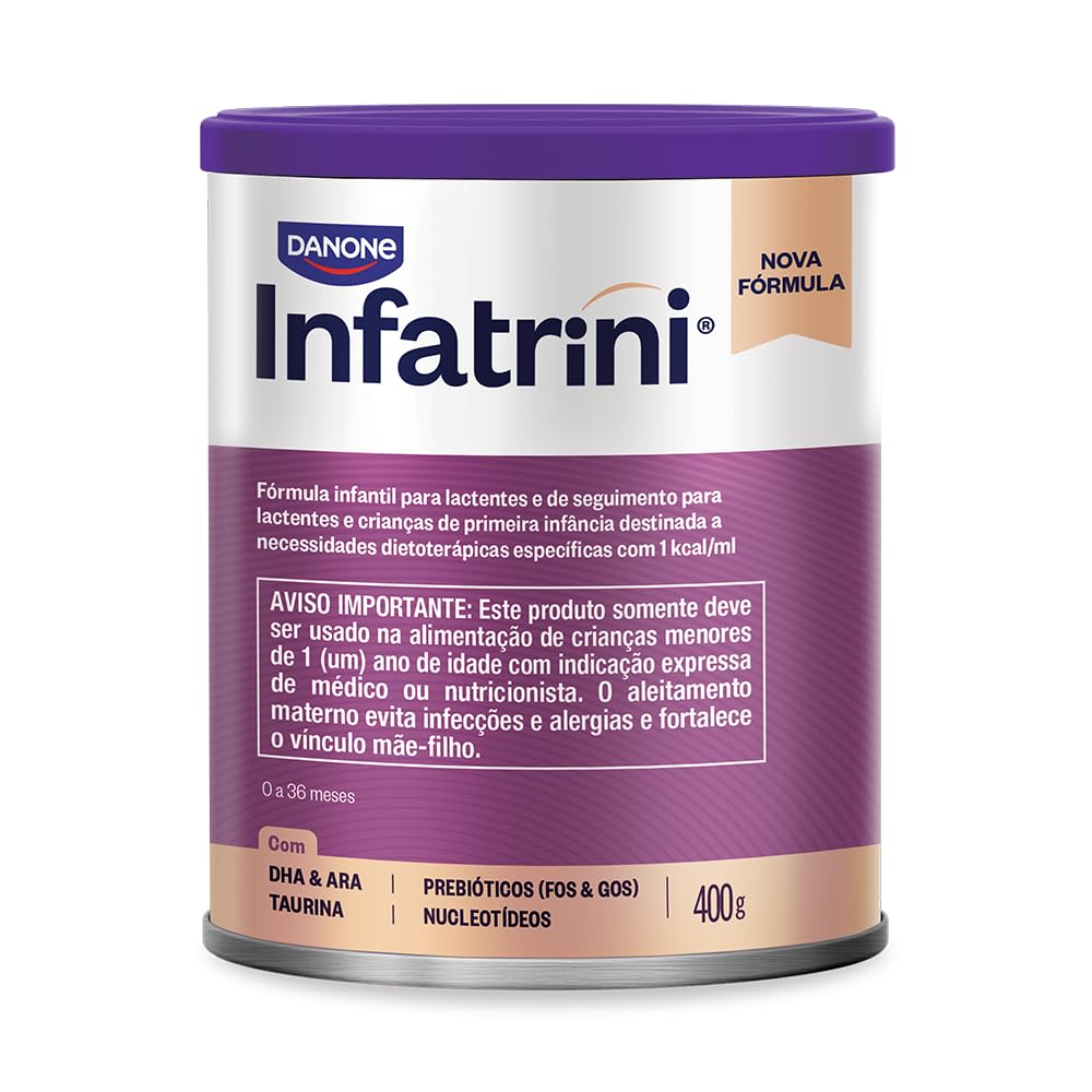 Infatrini Pó Danone Nutricia Fórmula Infantil 400g