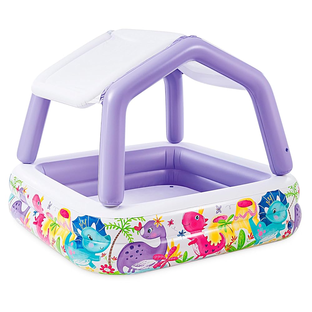 Intex Piscina Lazer com Cobertura Removível 295 Litros