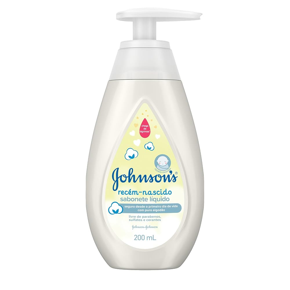 Johnson's Baby Sabonete Líquido Recém Nascido 200ml