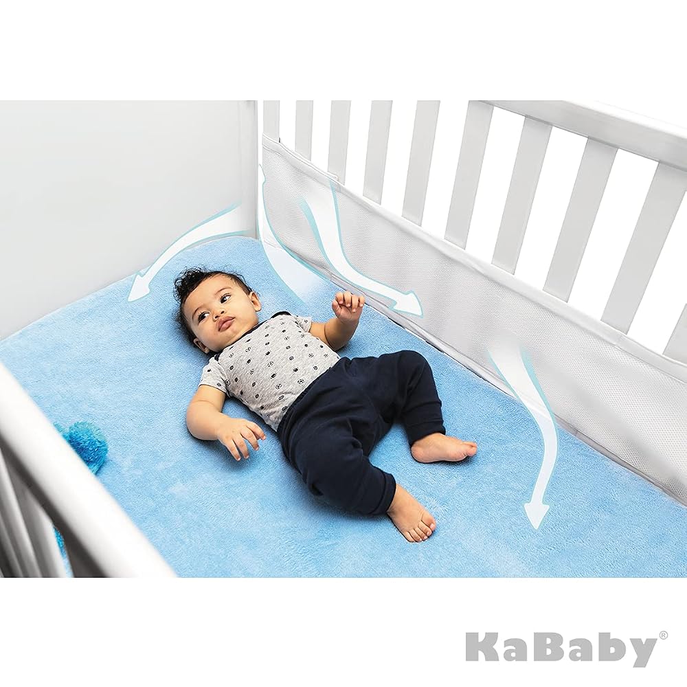 Kababy Tela Protetora de Berço Air Baby Branca