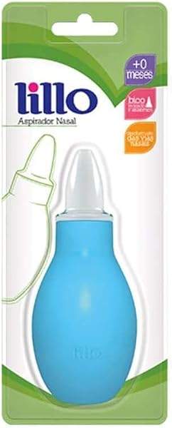 Lillo Aspirador Nasal com Bico Anatômico — Azul