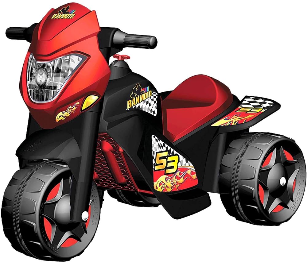 Moto Elétrica Infantil Super Sport 6V Bandeirante