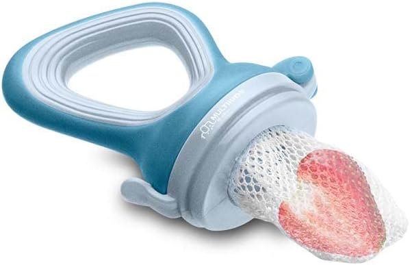 Multikids Baby Alimentador Com Tela Funny Meal Azul
