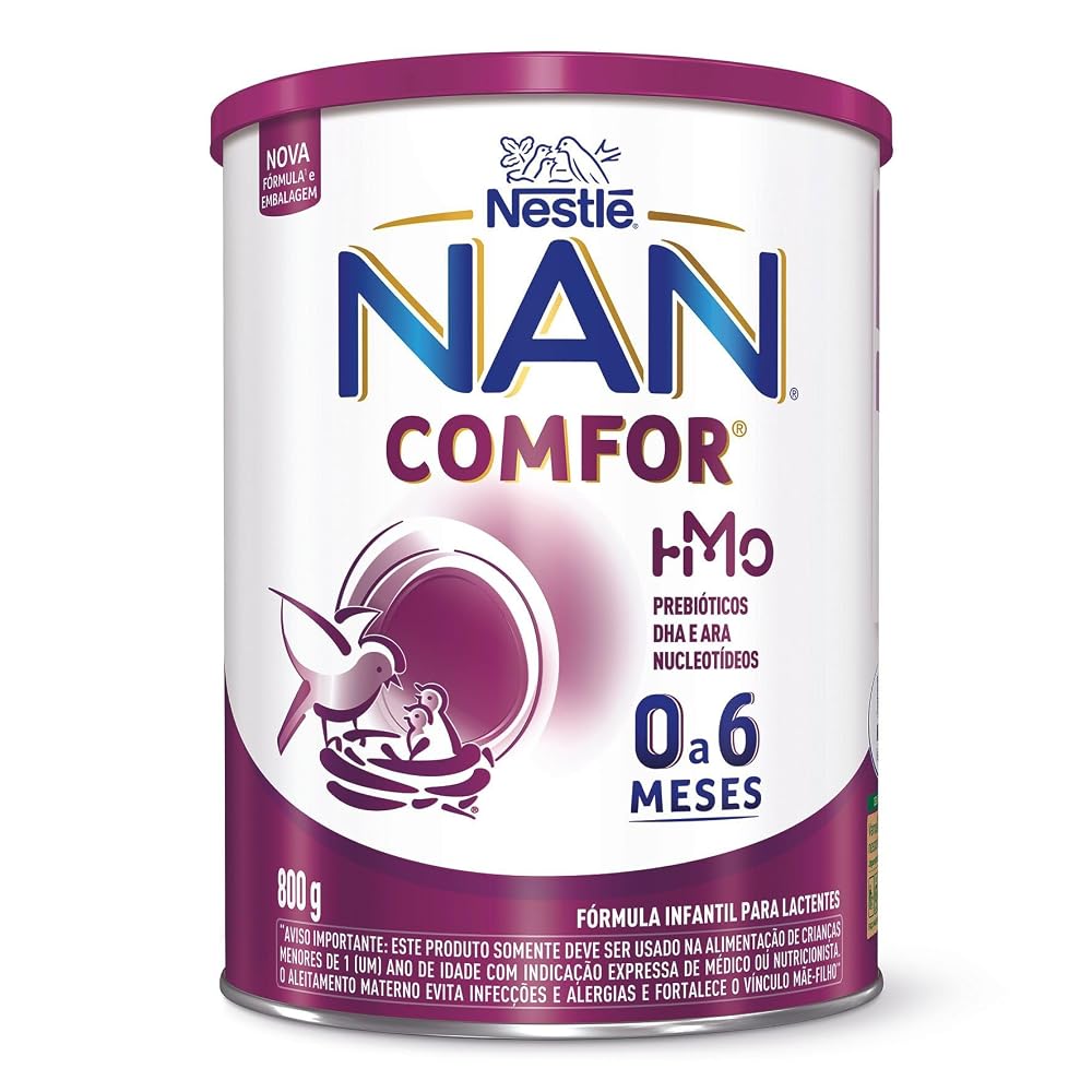 NAN Comfor 1 800g – Fórmula Infantil 0 a 6 Meses