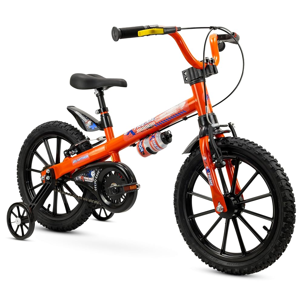 Nathor Bicicleta Infantil Aro 16 Extreme Laranja