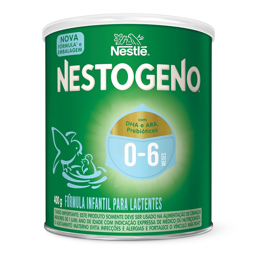 Nestogeno 1 400g – Fórmula Infantil 0 a 6 Meses