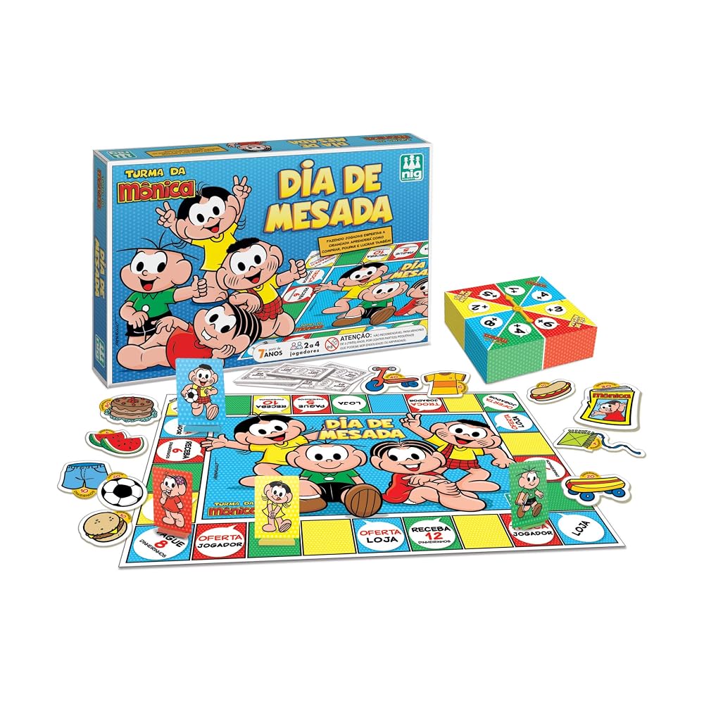 Nig Brinquedos Dia de Mesada — Turma da Mônica