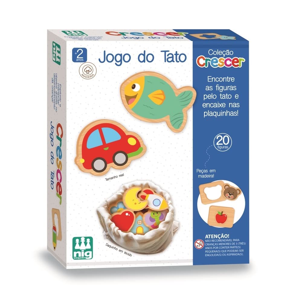 Nig Brinquedos Jogo do Tato — Coleção Crescer
