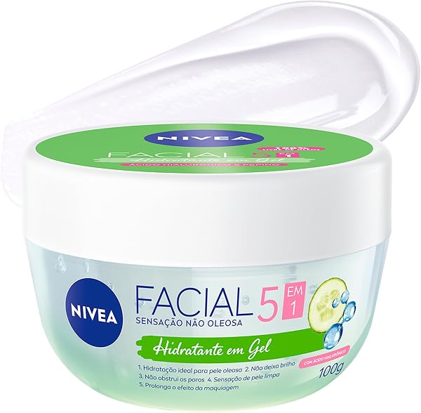 NIVEA Hidratante Facial em Gel Ultraleve 7 em 1 100g