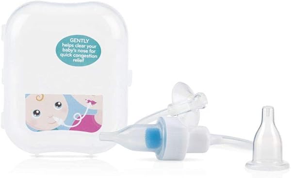 Nûby Aspirador Nasal Breathe-eez com Filtro e Estojo
