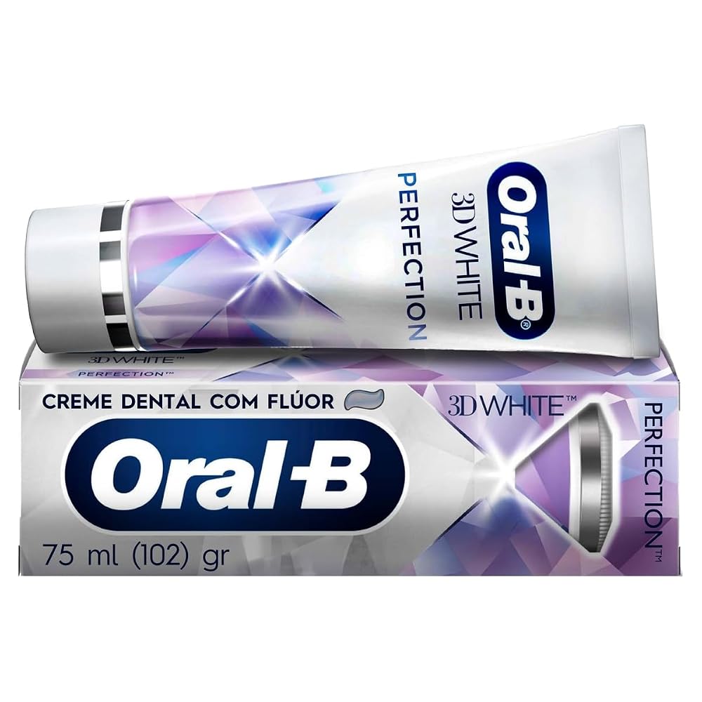 Oral-B Pasta de Dente 3D White Perfection com Flúor 102g