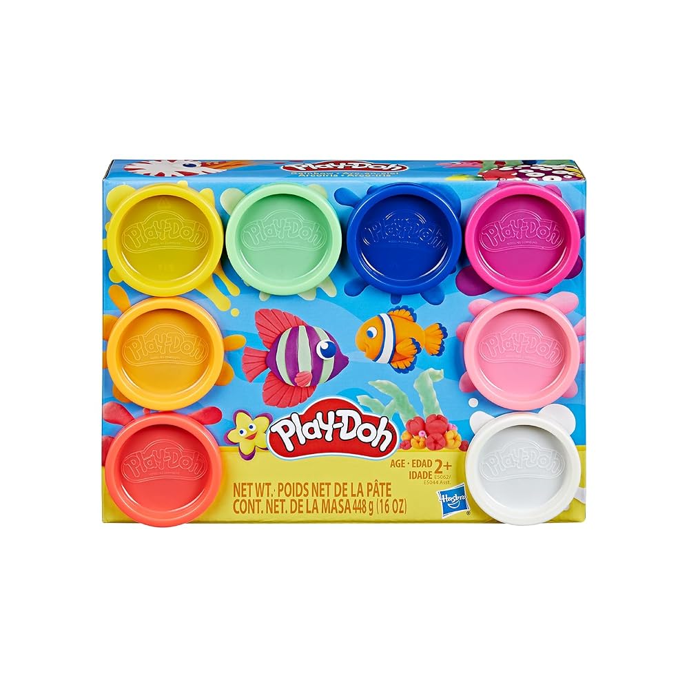 Play-Doh Cores do Arco-Íris — 8 Potes