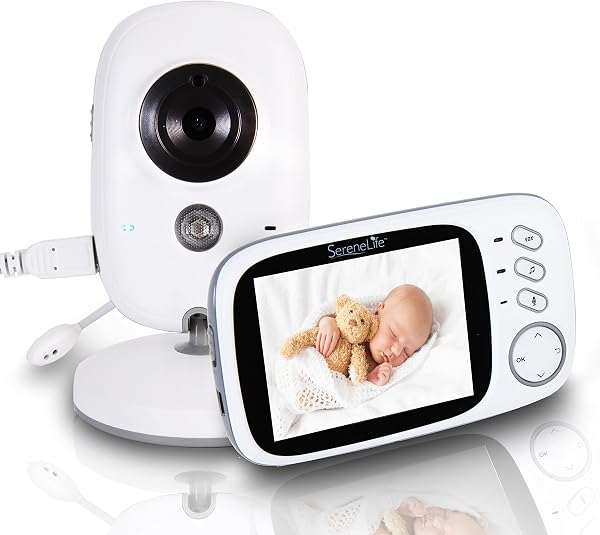 SereneLife SLBCAM20 Babá Eletrônica com Monitor e Câmera