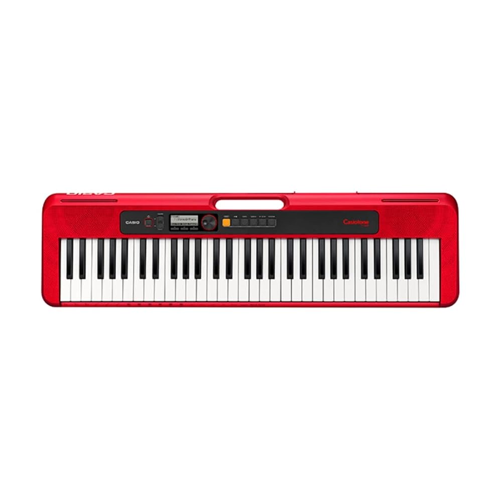 Teclado Musical Casio Tone CT-S200 Vermelho 61 Teclas