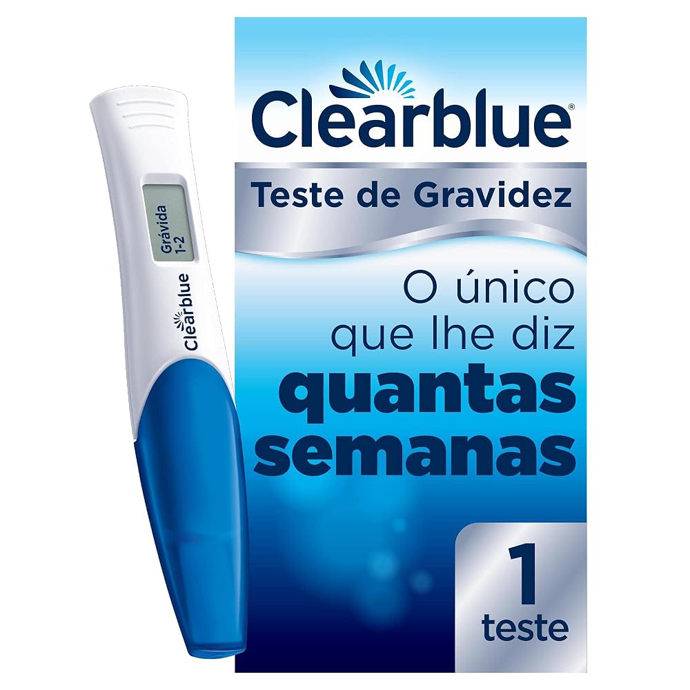 Teste de Gravidez Clearblue Indicador de Semanas - 1 unidade