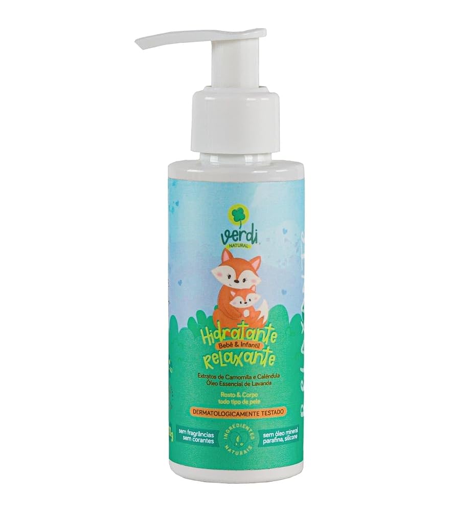 Verdi Natural Loção Hidratante Relaxante Bebê e Infantil
